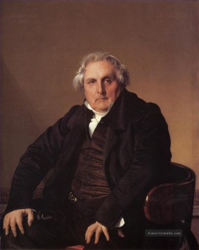 Louis Francois Bertin neoklassizistisch Jean Auguste Dominique Ingres Ölgemälde